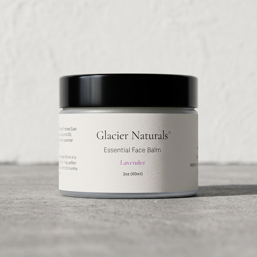 One jar of Glacier Naturals Essential Face Balm